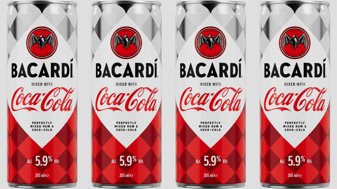 Coca-Cola & Bacardi Team Up To Launch Ready-To-Drink Rum Cocktail