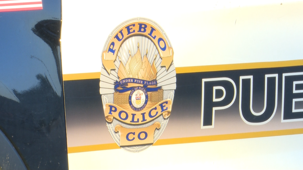 Pueblo officer's vehicle t-boned while responding to reports of carjacking