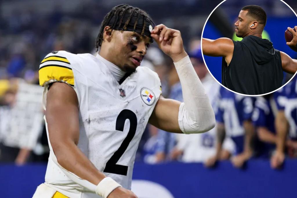 Justin Fields to get another Steelers start as Russell Wilson return looms