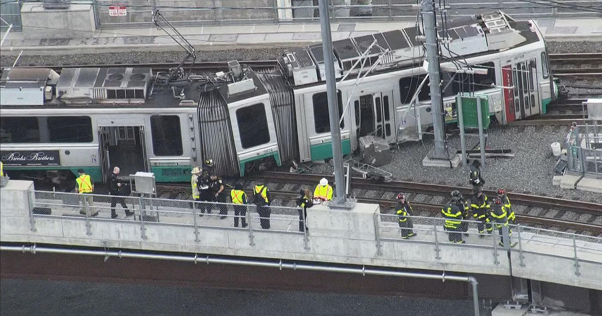 Several injured when passenger train derails in Cambridge, Massachusetts