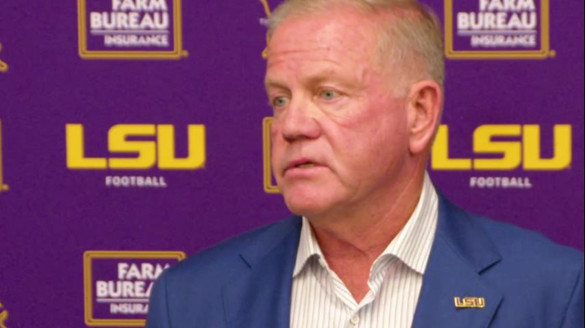 Brian Kelly addresses media ahead of open date after win against South Alabama