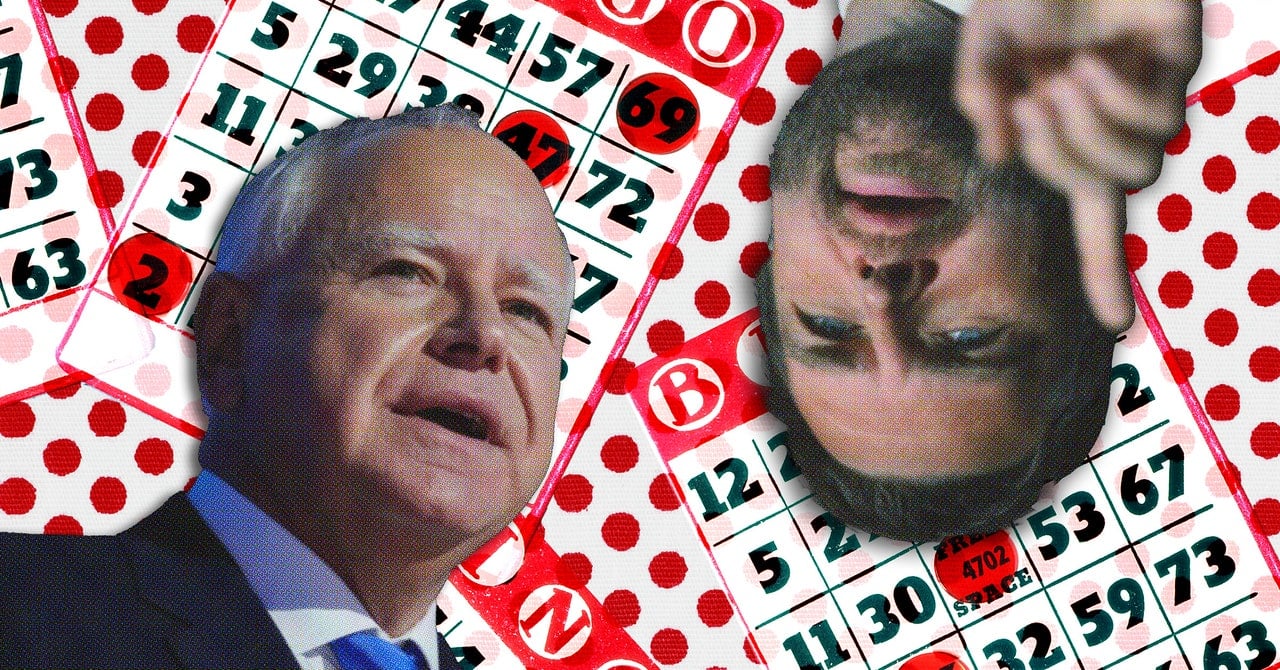 Get Your VP Debate Bingo Card Right Here