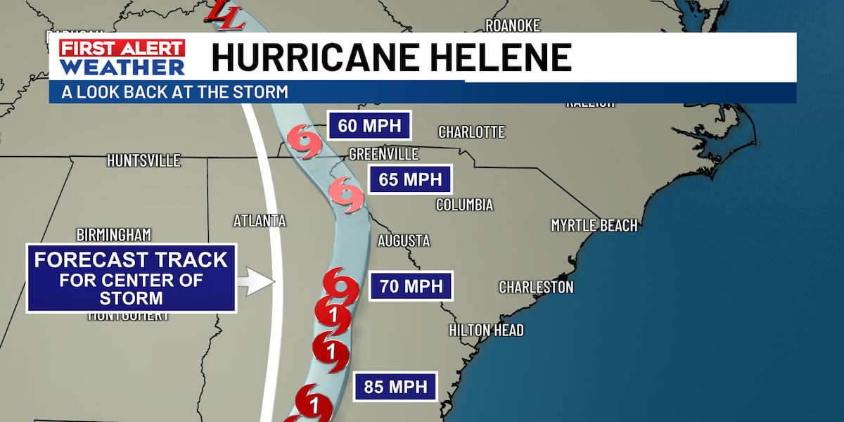 Reviewing Hurricane Helene's destructive path through the Southeast