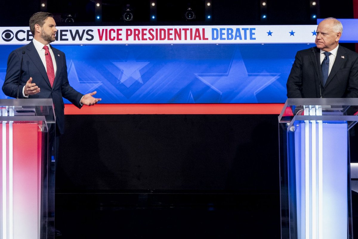 Vice presidential debate between JD Vance, Tim Walz draws 43 million viewers