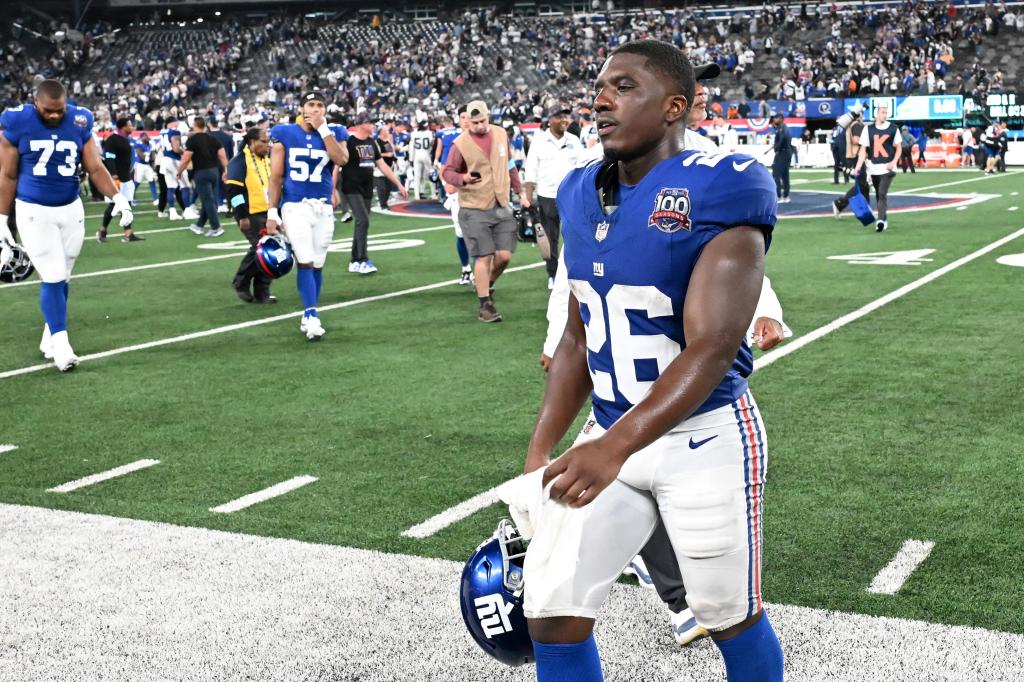 Devin Singletary suddenly becoming unexpected Giants injury concern