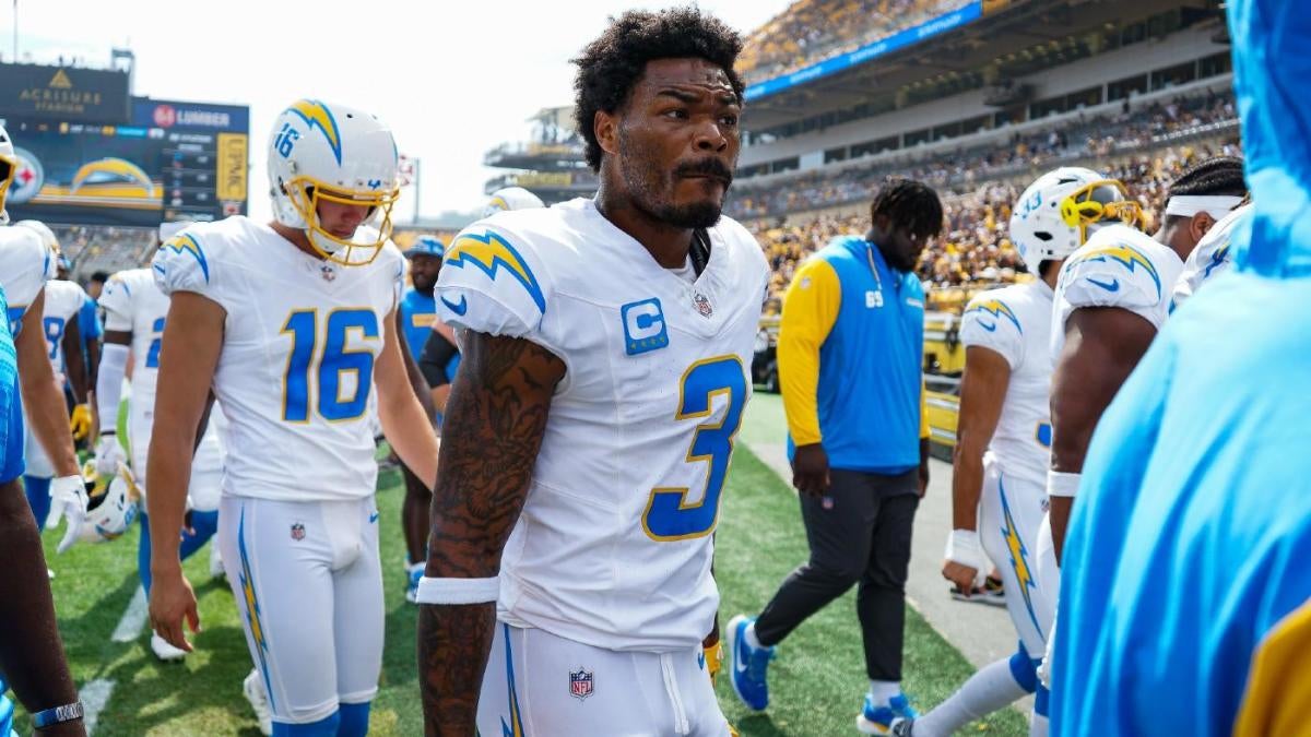 Chargers' Derwin James says he won't 'change s--t' following suspension for hit on Steelers' Pat Freiermuth