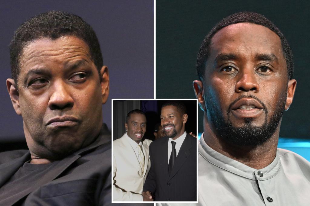 Denzel Washington once ‘stormed out’ of Sean 'Diddy' Combs' party