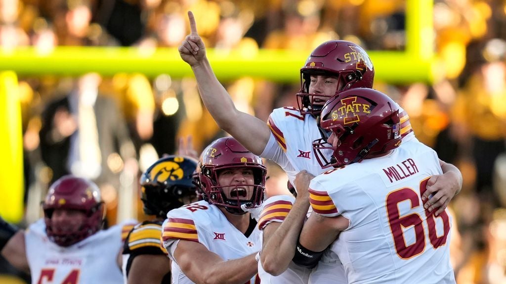 Campbell touts ISU's poise as late FG sinks Iowa