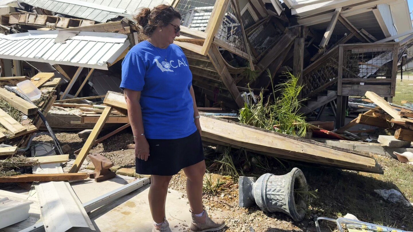 Florida communities hit three times by hurricanes grapple with how and whether to rebuild