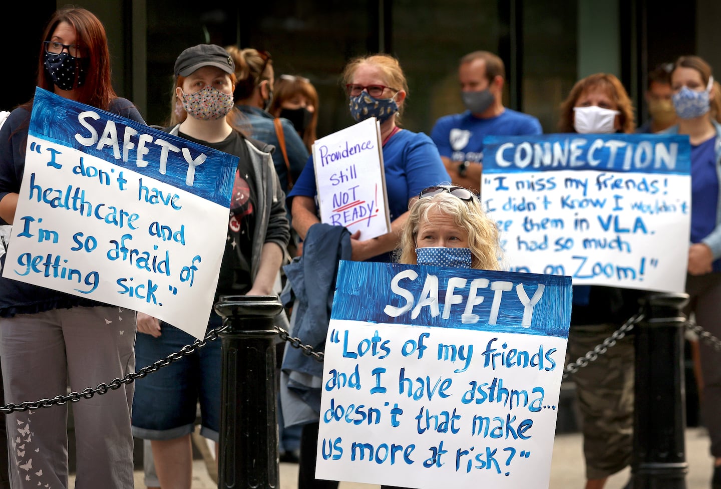 Providence Teachers Union President Maribeth Calabro moving on