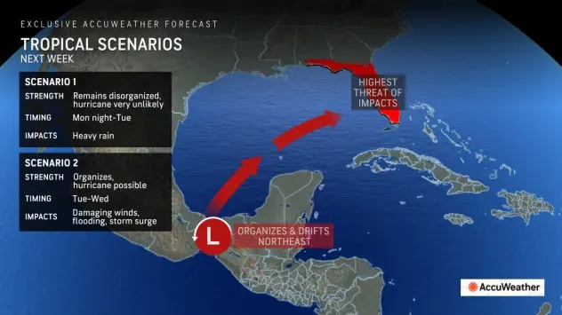 Hurricane forecast: Anxiety-inducing Gulf storm shaping up to be Florida rainmaker