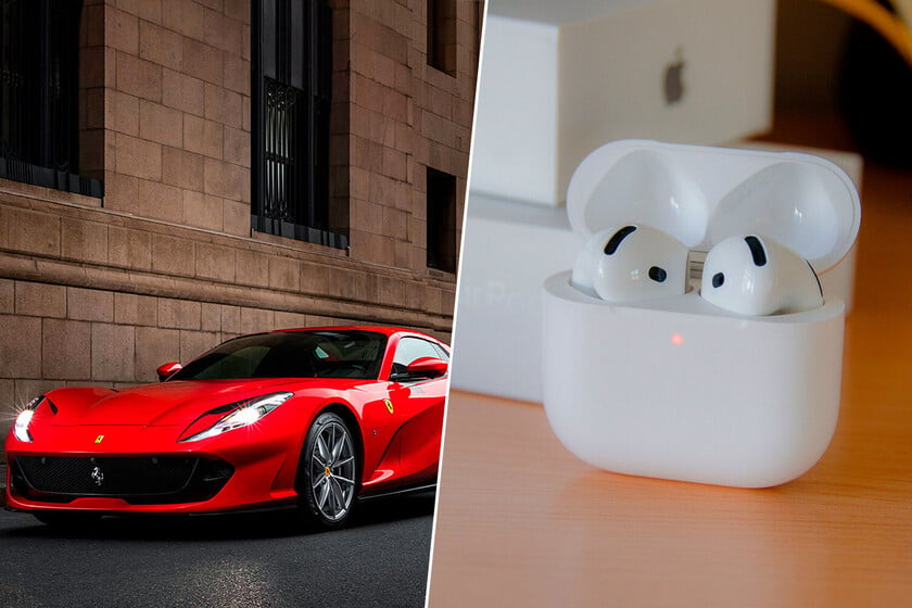 Un millonario encontró un inesperado aliado para recuperar su Ferrari de 575.000 dólares robado: sus AirPods