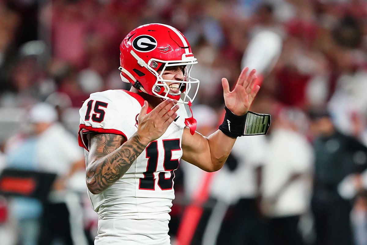 Greg McElroy Turns the Tables on Carson Beck After Georgia QB's Concerning Fumbles Against Alabama