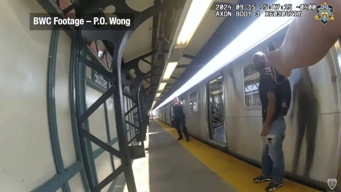 Subway rider shot in the head by police files claim accusing officers of recklessly opening fire