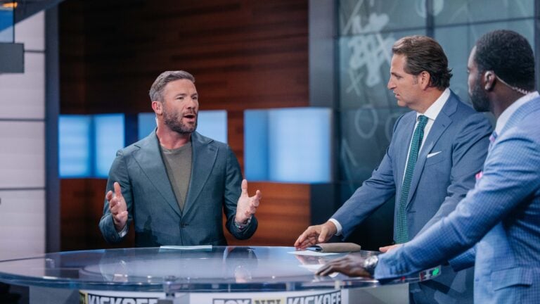 Behind-the-scenes with Julian Edelman on ‘Fox NFL Kickoff’