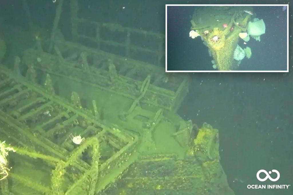 Wreck of WWII ‘Ghost Ship of the Pacific' discovered off California