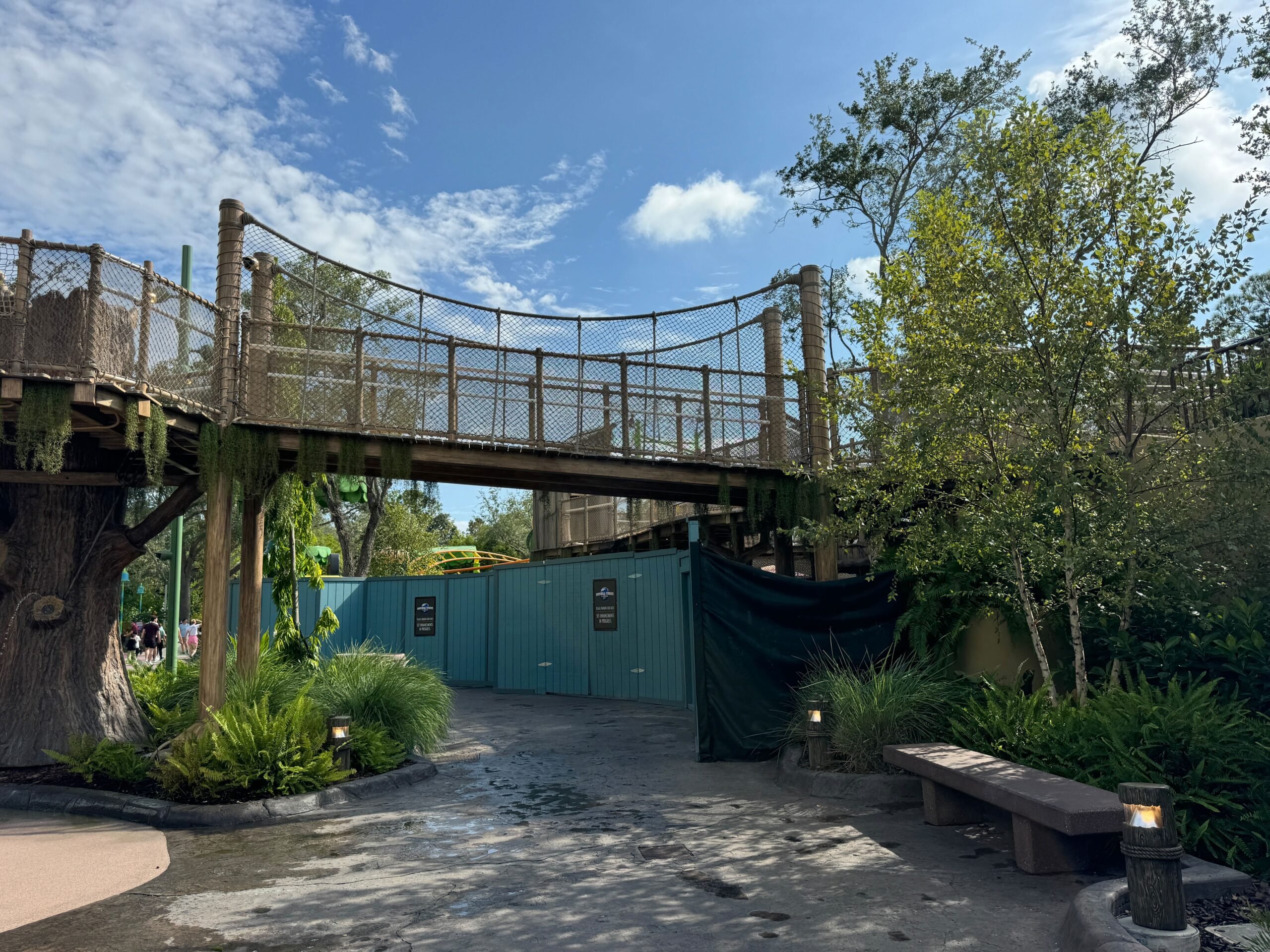 Shrek's Swamp for Little Ogres Playground Closed at Universal Studios Florida