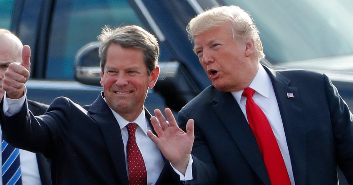 Trump to appear alongside Brian Kemp; Kamala Harris to rally in Michigan