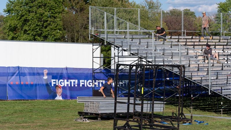 Trump returns to Butler for rally at site of assassination attempt