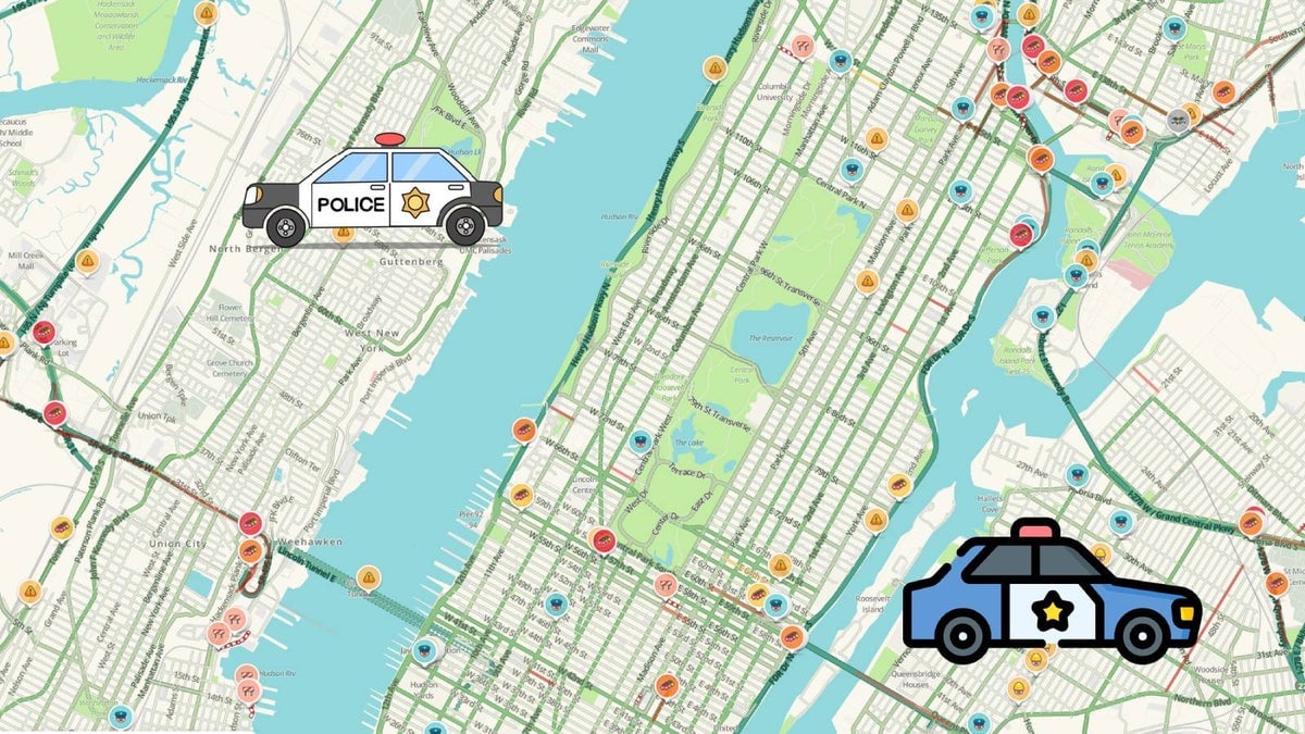 Don't be surprised to see friendly police warning on Google Maps and Waze