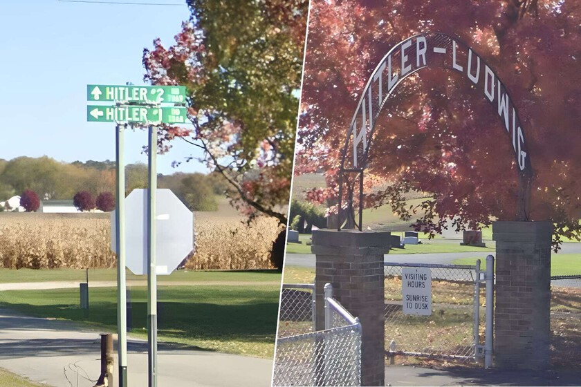 Los últimos Hitler auténticos viven en Ohio y tienen su propia calle, cementerio y parque. Algunos ilustres fueron Gay Hitler o George Washington Hitler