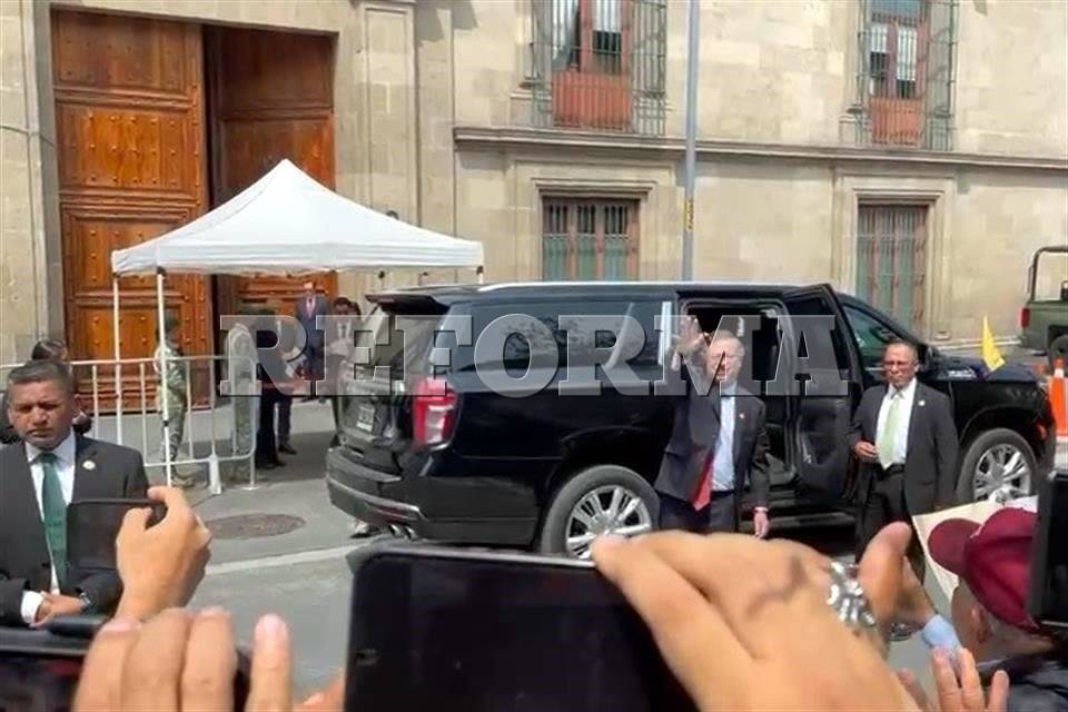 Recibe AMLO en Palacio a Mandatarios latinoamericanos