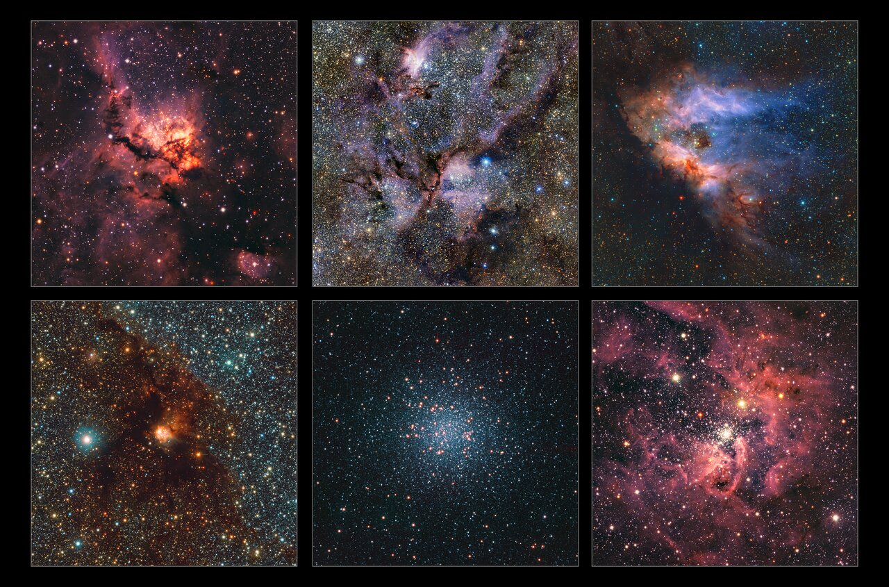 ESO telescope captures the most detailed infrared map of the Milky Way