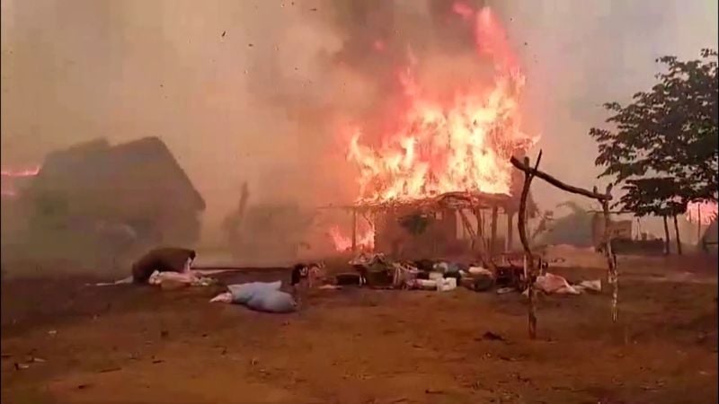 Incendios destruyen más de 50 viviendas en Beni y Santa Cruz, Bolivia