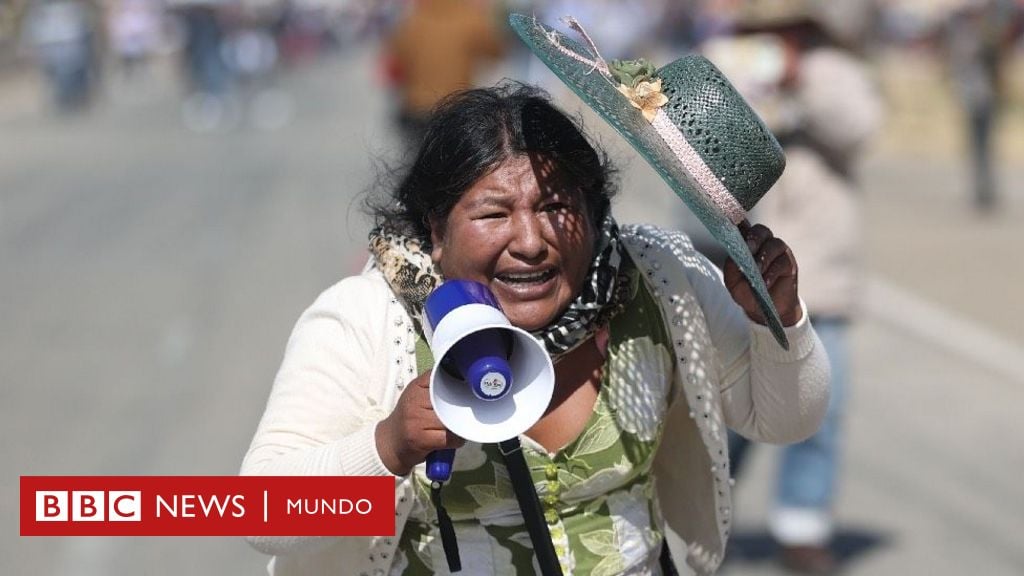 Las imágenes de la marcha de protesta encabezada por Evo Morales contra Luis Arce por la próximas elecciones en Bolivia