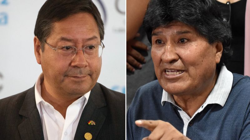 Street battles in Bolivia as Evo Morales leads march to capital