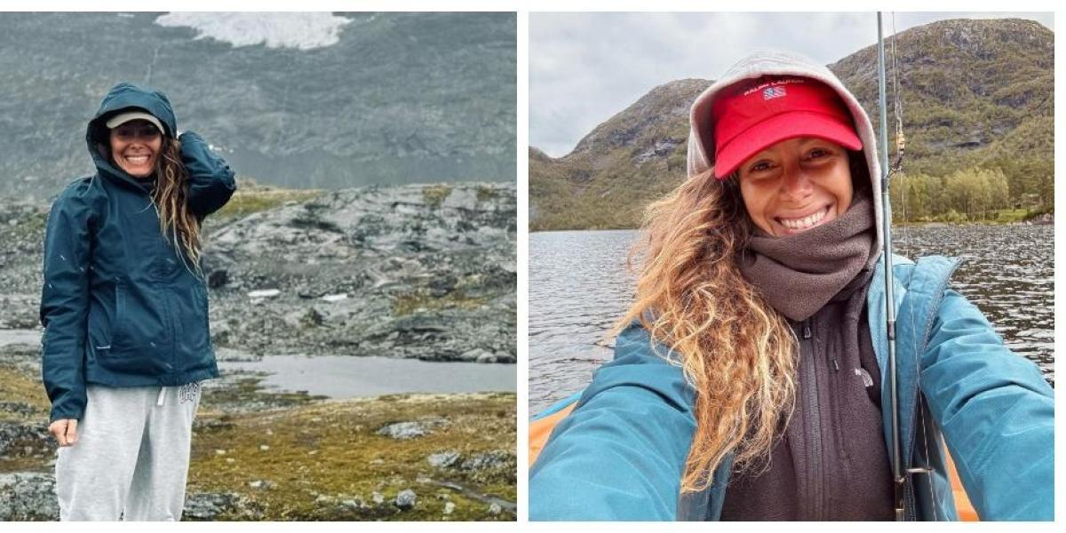 Así han sido las espectaculares vacaciones de Laura Madrueño en Noruega