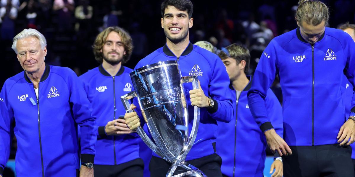 Alcaraz, tras ser el ídolo de la Laver Cup: "Doy todo lo que tengo"