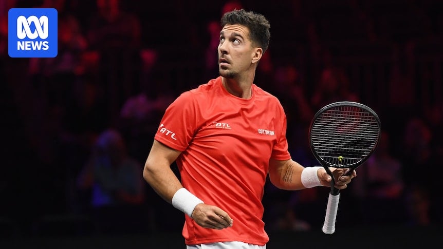 Thanasi Kokkinakis unable to repeat US Open heroics at Laver Cup as Aussie icon makes rare appearance