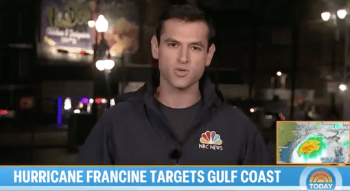 Ticker: News Networks Prepare for Hurricane Francine