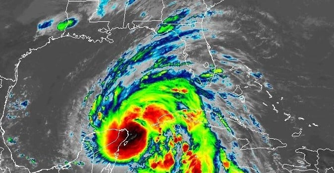 One chart shows how Hurricane Helene could turn into a monstrous storm