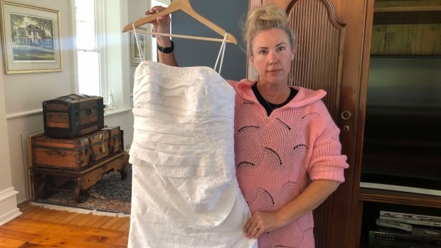 16 years after her wedding, this Guelph woman opens package with gown to find it's not hers