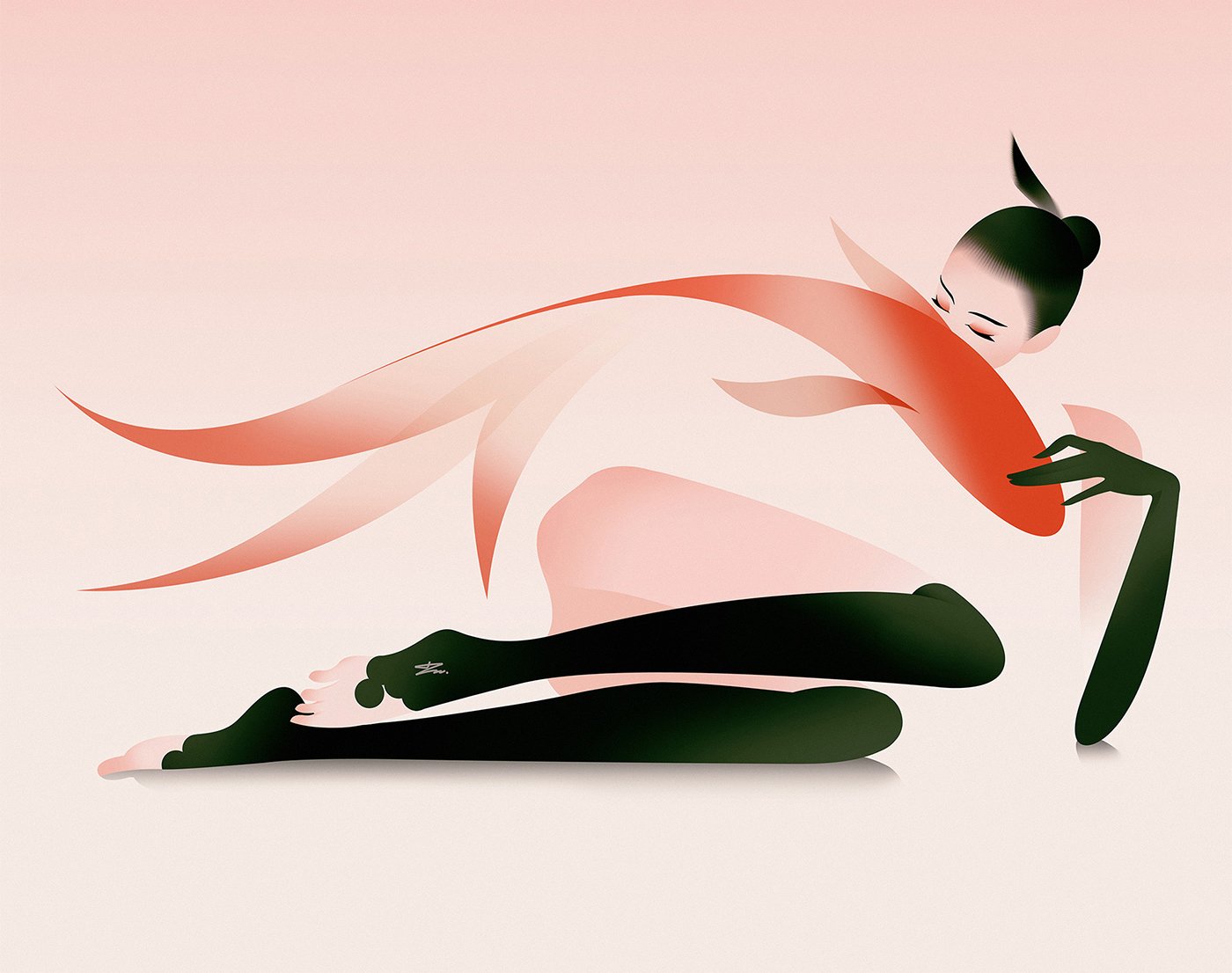 Breathtaking Minimalist Illustrations by XNJ