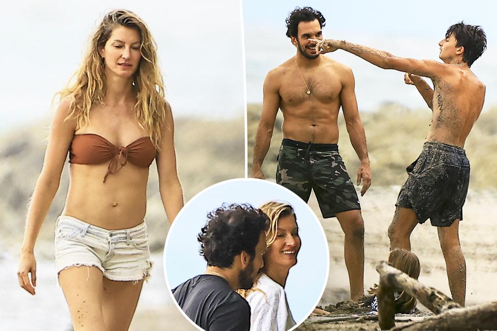 Gisele Bündchen, boyfriend Joaquim Valente vacation with her kids