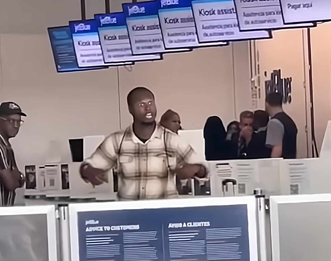 JetBlue Chaos: Passenger Destroys JFK Check-In After Being Denied Ticket to Haiti