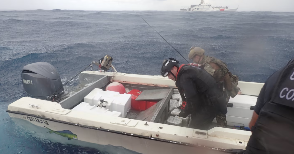 Coast Guard seizes $4.3 million of cocaine from boat off coast of Puerto Rico