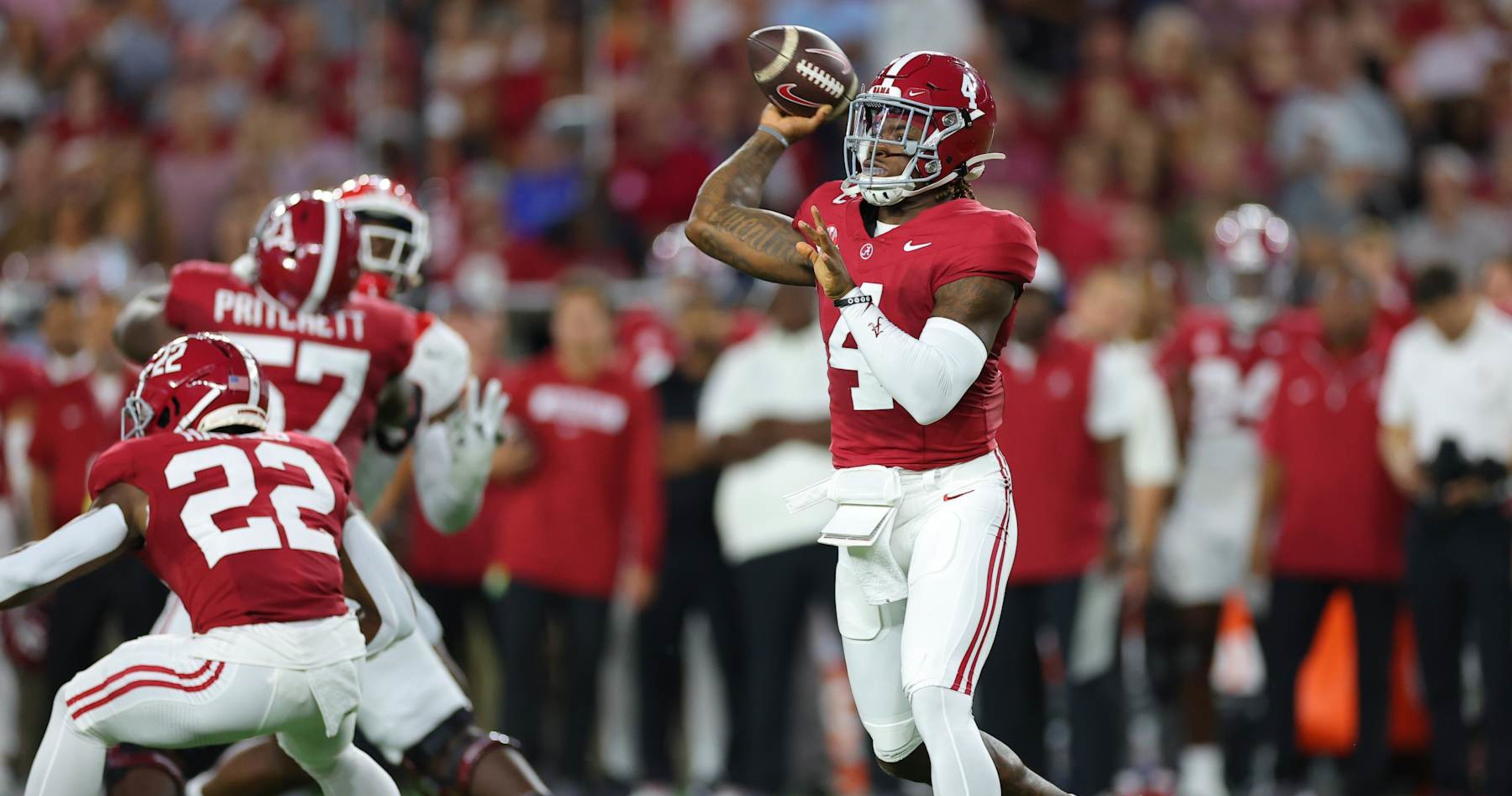 Jalen Milroe, No. 1 Alabama Trolled By CFB Fans After Stunning Upset vs. Vanderbilt