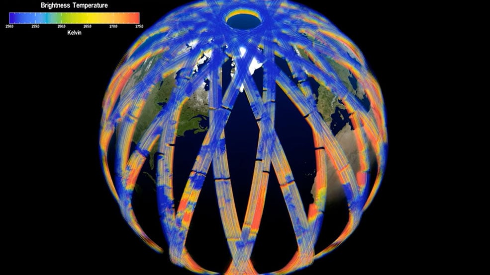 NASA Mission Gets Its First Snapshot of Polar Heat Emissions