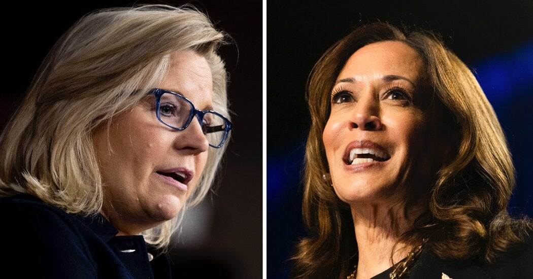 Liz Cheney to Campaign With Harris at Birthplace of GOP...