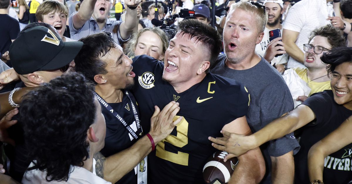 Diego Pavia’s gutsy, mobile play broke Alabama and brought Vanderbilt football back to life