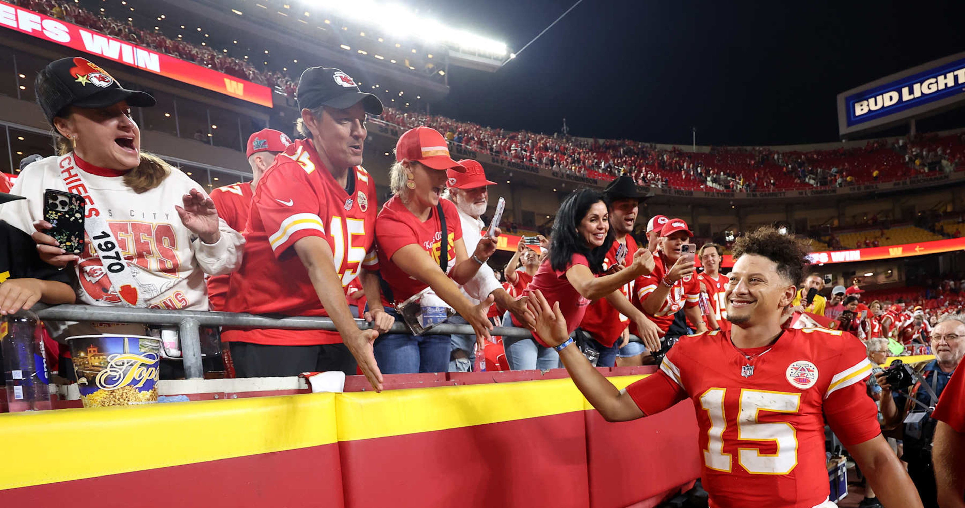 Mahomes, Chiefs vs. Lamar, Ravens Sets Record as NFL's Most-Watched Kickoff Game Ever