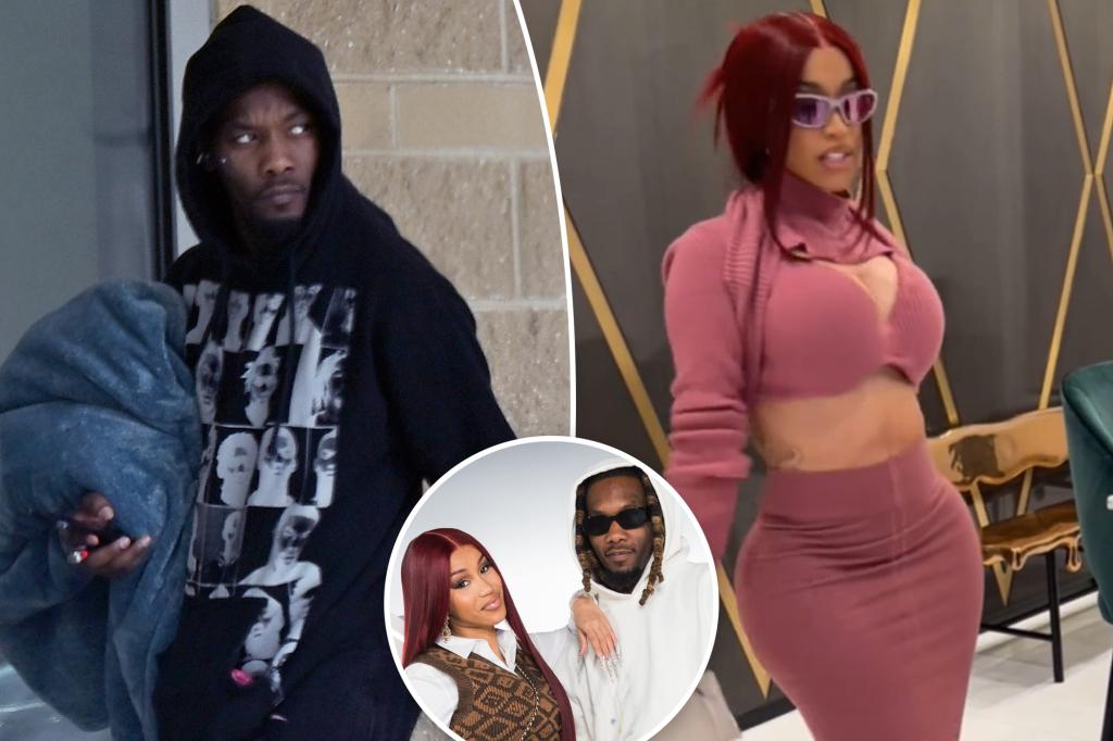 Twerking Cardi B 'startled' when ex Offset shows up at same club amid divorce