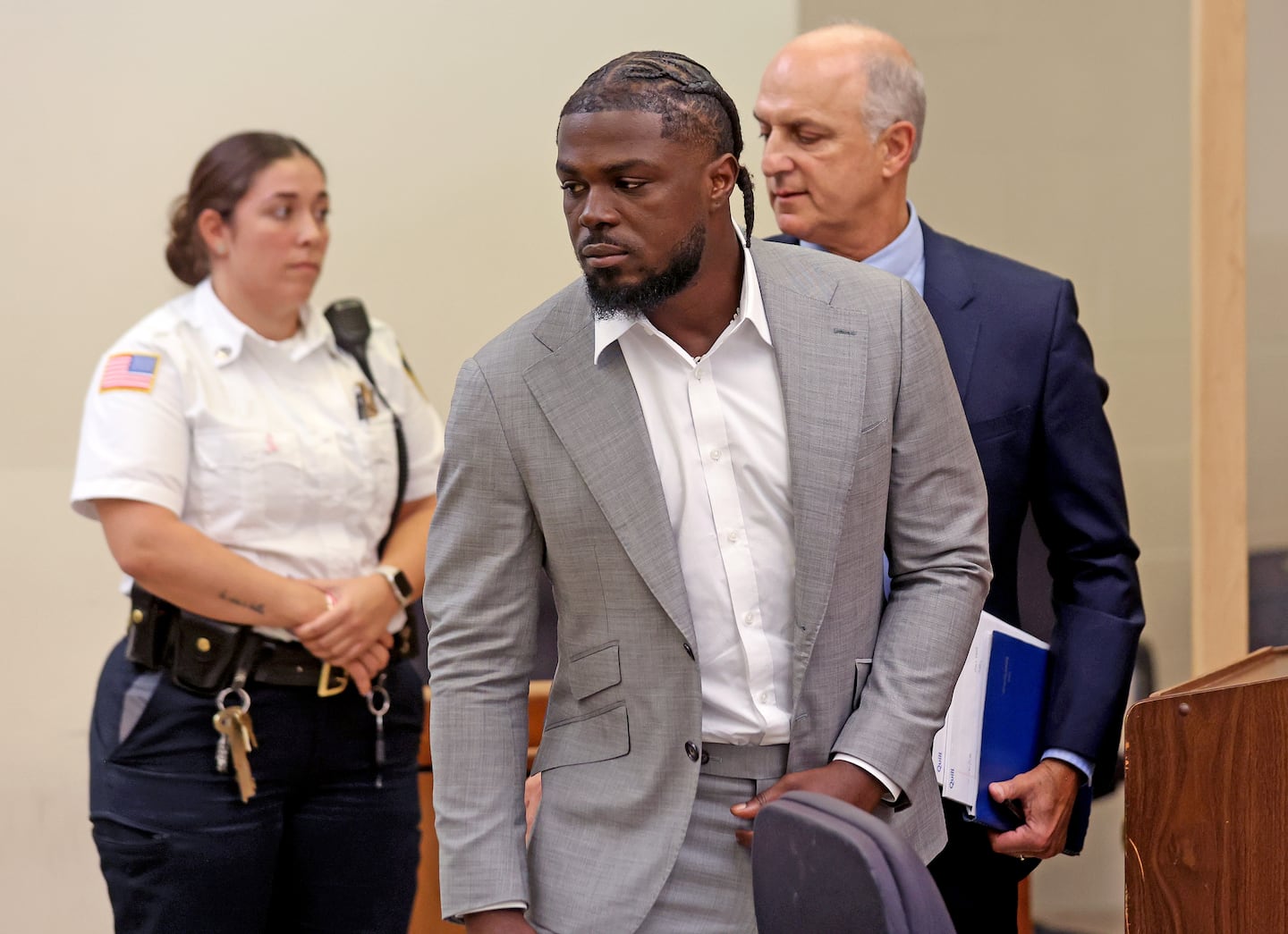 Patriots' Jabrill Peppers arraigned on assault and drug charges