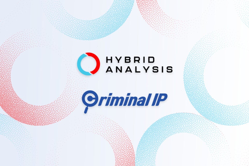 Hybrid Analysis Utilizes Criminal IP’s Robust Domain Data for Better Malware Detection