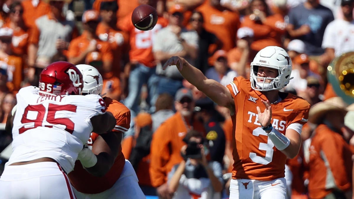 Quinn Ewers injury update: Texas QB on track to start vs. Oklahoma as team will continue to monitor progress