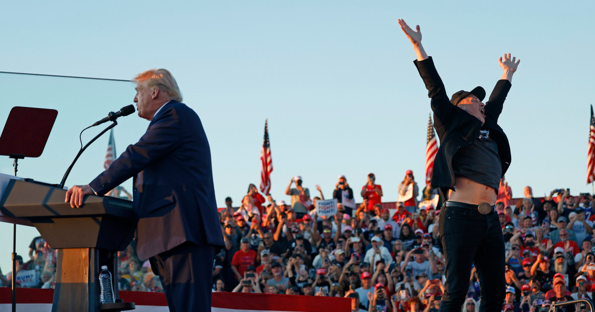 Trump Media stock soars 15% after Butler, Pa. rally with Elon Musk